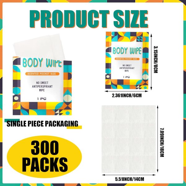 Weewooday 300 Pieces Individually Wrapped Aloe Flavored Skin Cleansing - Image 2