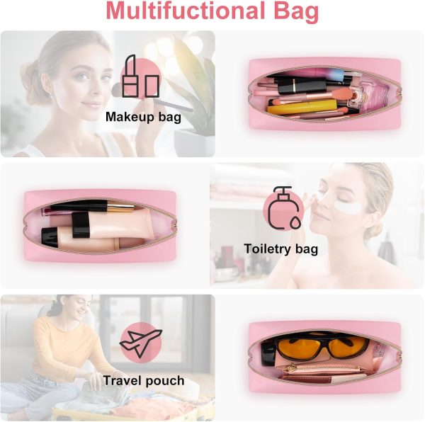 Heigebi Gymnast Makeup Bag Gymnastics Team Gift Gymnast Graduation Birthday - Image 6
