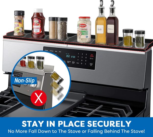 Hydream Stove Top for Silicone Shelf,30 Inch Magnetic Shelf Over the Stove - Image 6