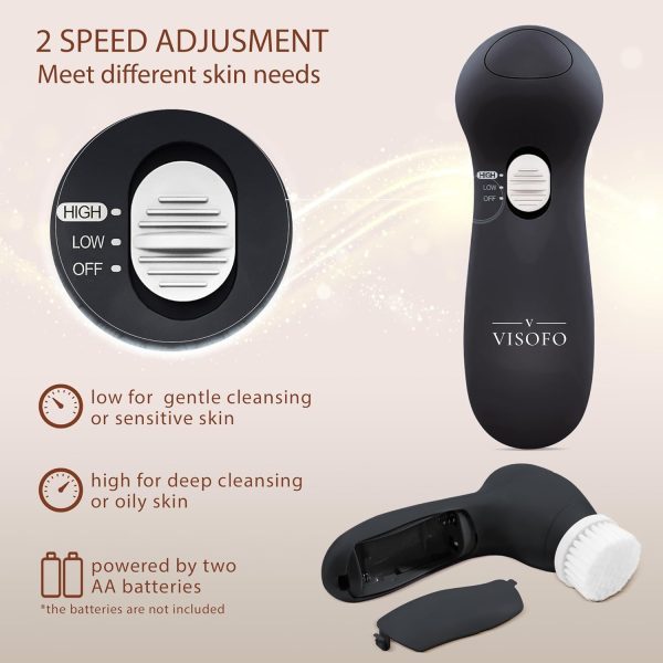 Face Scrubber | Facial Cleansing Brush Exfoliator Skin Care Products Beauty - Image 6