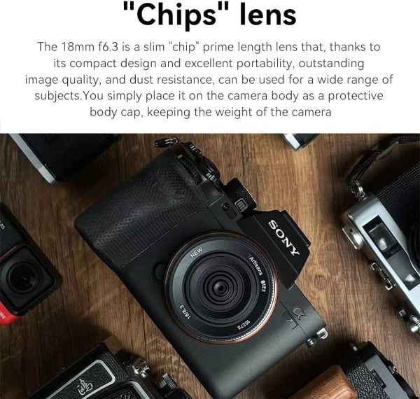 7artisans 18MM F6.3 Mark II UFO Lens Compatible with Sony E Mount, APS-C, - Image 6