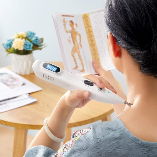 Electronic Acupuncture Pen Rechargeable Electric Acupressure Pen Meridian - Image 5