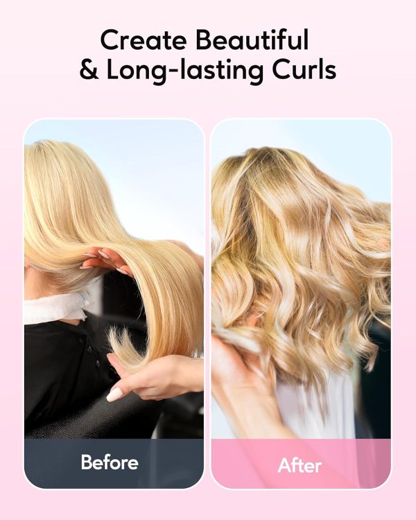 Wavytalk 1 Inch Rotating Curling Iron - Get Effortless Waves with Self - Image 6