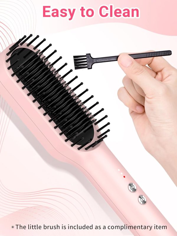 Hair Straightener Brush with Air Vents, ABVOT All in 1 Hot Air - Image 9