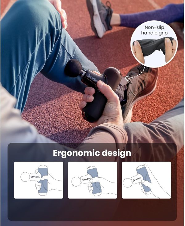 BOB AND BRAD Q2 Pro Mini Massage Gun with Heat and Cold Head,Pocket-Sized - Image 8