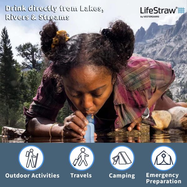 LifeStraw Peak Series Personal Water Filter for Hiking, Camping, Travel, - Image 7