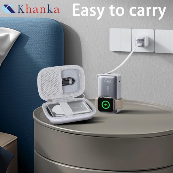 khanka Hard Travel Case Replacement for Anker MagGo Power Bank for Apple - Image 4