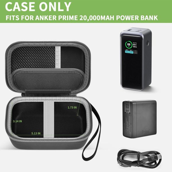 Case Compatible with Anker Prime Power Bank 20,000mAh Portable Charger with - Image 2