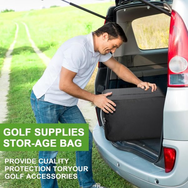 Yirilan 2 Layers Golf Trunk Organizer, Golf Accessories, Waterproof and - Image 5