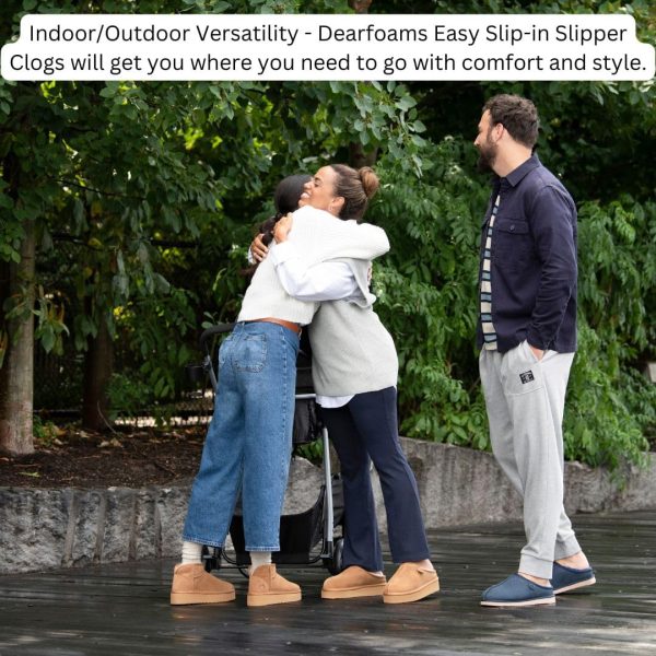 Fireside by Dearfoams Men's Grafton Genuine Shearling Indoor/Outdoor Clog - Image 4