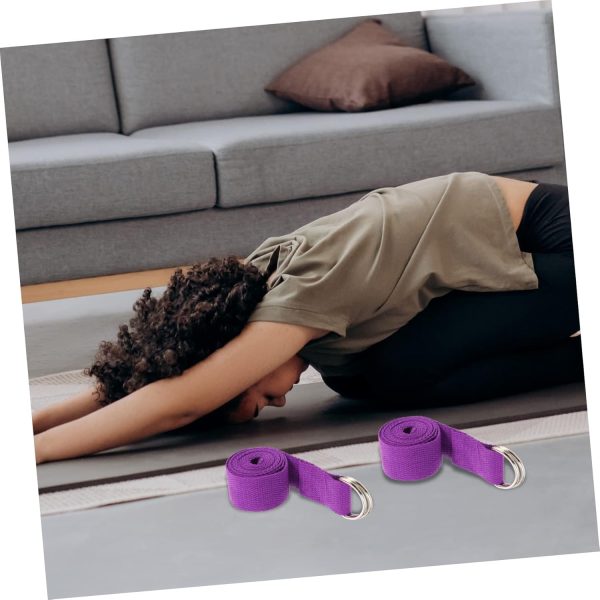 2pcs Yoga Strap Gymnastics Accessories for Gymnastic Stuff Thick Yoga Mat - Image 6