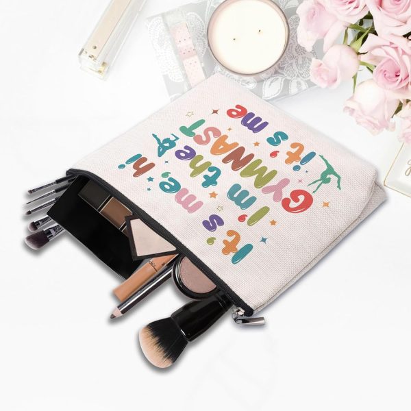 Gymnast Gymnastics Stuff Gifts Makeup Bag, Gymnast Graduation Birthday Gift - Image 5