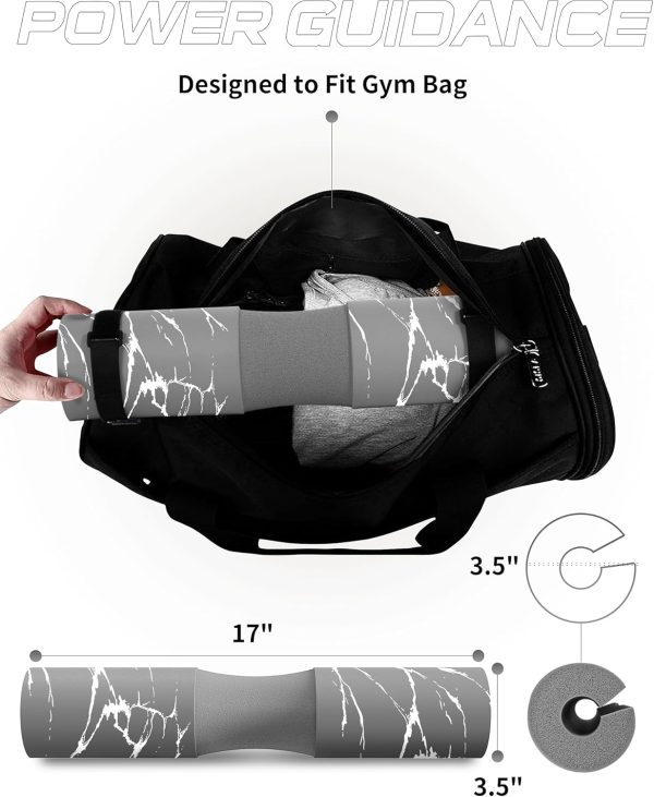 POWER GUIDANCE Barbell Squat Pad - Neck & Shoulder Protective Pad - Great - Image 2