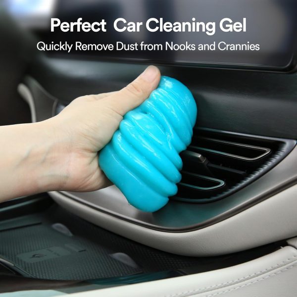 PULIDIKI Car Cleaning Gel Car Cleaning Putty Kit Slime Cleaner Interior - Image 2