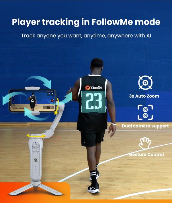 AI Sports Gimbal Kit – Auto-Tracking with Player Tracking for Team Sports, - Image 3