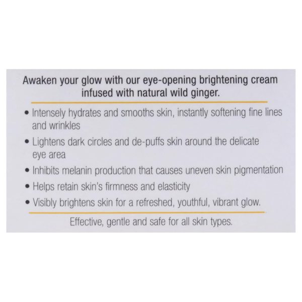 beauty wild ginger amazing eye cream- deeply hydrates and moisturize- - Image 7