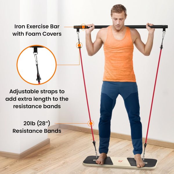 Portable Home Gym Equipment - Strength Training Equipment with Hybrid - Image 7