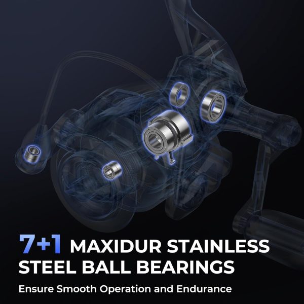 KastKing Megatron Spinning Reel, Freshwater and Saltwater Spinning Fishing - Image 6