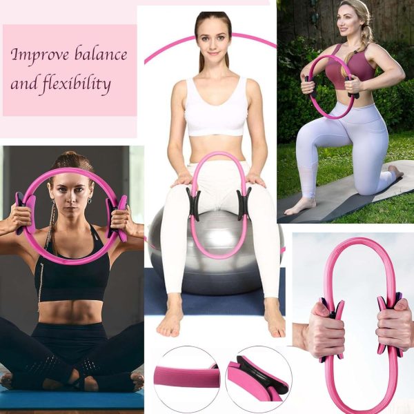 Pilates Ring Circle Set 13 pcs Pilates Equipment Accessories for Home - Image 6
