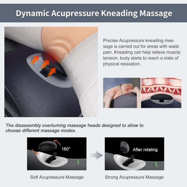 Multifunctional Lumbar Traction Device with Dynamic Lumbar Stretching & - Image 3