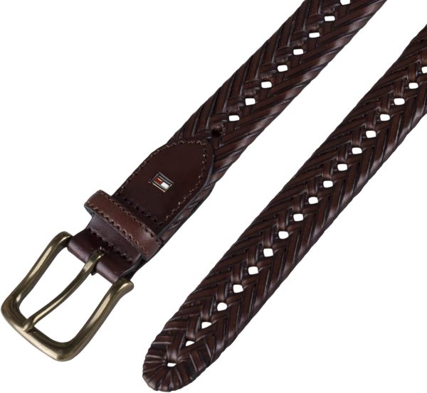 Tommy Hilfiger Men's Braided Everyday Casual Belt - Image 4
