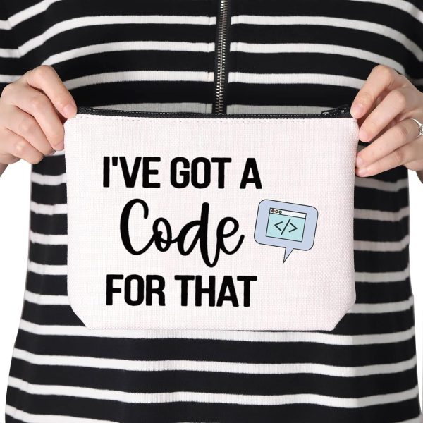 Medical Coder Gift I've Got A Code For That Medical Biller Zipper Pouch - Image 3