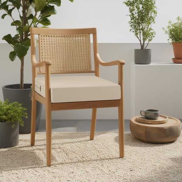 idee-home Outdoor Chair Cushions Set of 2, Outdoor Seat Cushions 19x19 - Image 2
