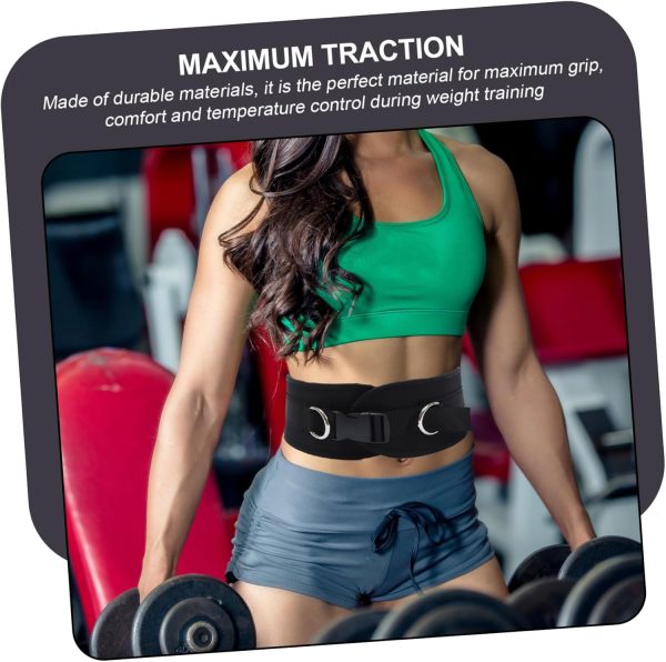 Pull up Belt Straps Weightlifting Workout Barbell Pad Belts Deadlift Weight - Image 3