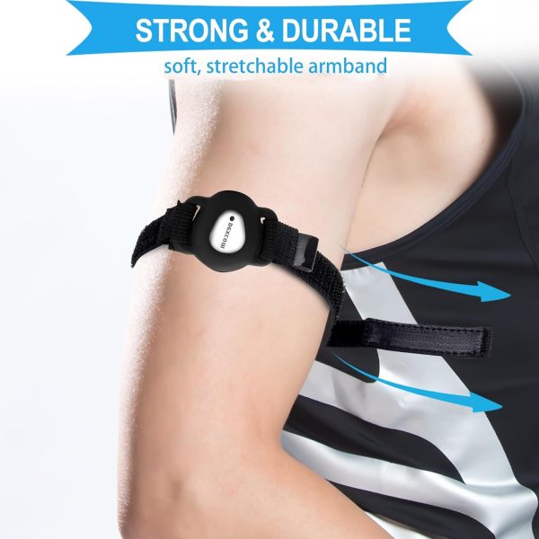 Arm Band for Dexcom G7, 8-18" Inch Adjustable Armband Compatible with CGM - Image 2