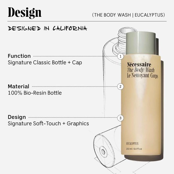 Nécessaire The Body Wash Eucalyptus - Natural Body Wash for Women & Men, - Image 8