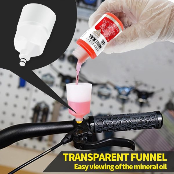 Brake Bleed Kit for Shimano, TEKTRO, TRP Hydraulic Disc Brakes, Brake Fluid - Image 4