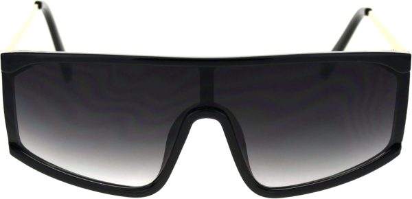 PASTL Shield Goggle Style Sunglasses Unisex Sporty Designer Fashion Shades - Image 2