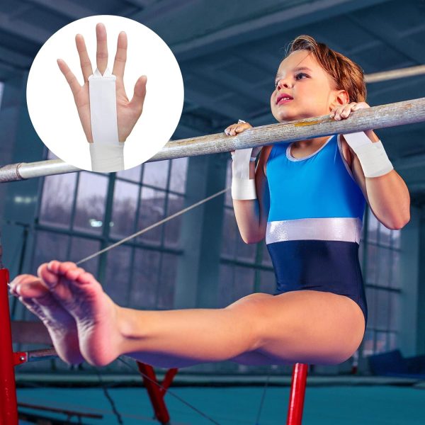 6 Pcs Gymnastics Tape Grips Cotton Reusable Hand Grips for Gymnastics Bars - Image 4