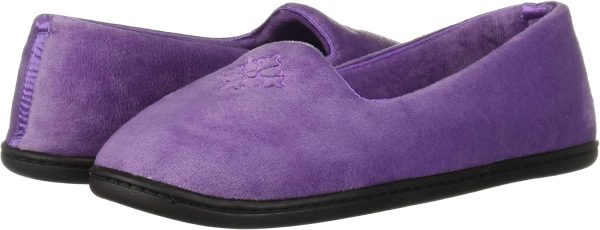 Dearfoams Women's Cozy Memory Foam Indoor Rebecca Closed Back House Ballet - Image 7