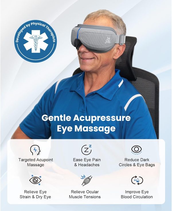 BOB AND BRAD Eye Massager with Heat and Cooling, EyeOasis 2 Eye Massager - Image 3