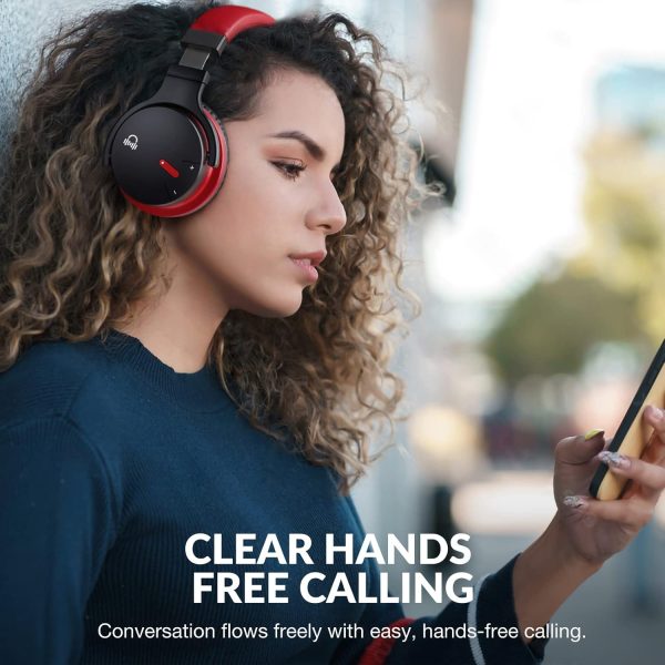 MOVSSOU E7 Active Noise Cancelling Headphones Bluetooth Headphones Wireless - Image 4