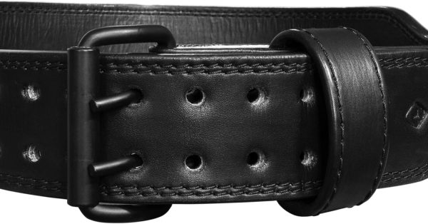 Gymreapers Leather Weightlifting Belt for Bodybuilding, Squatting, Lower - Image 6