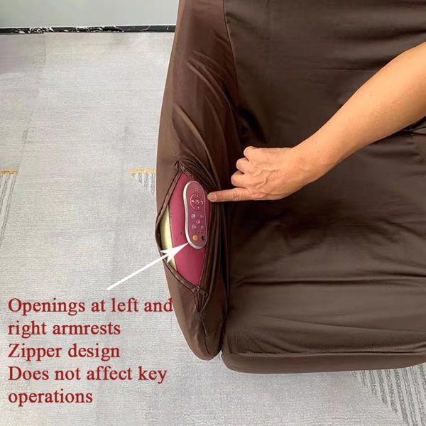 Full Body Shiatsu Massage Chair Cover, Wear-Resistant Stretch Fabric Zero - Image 4