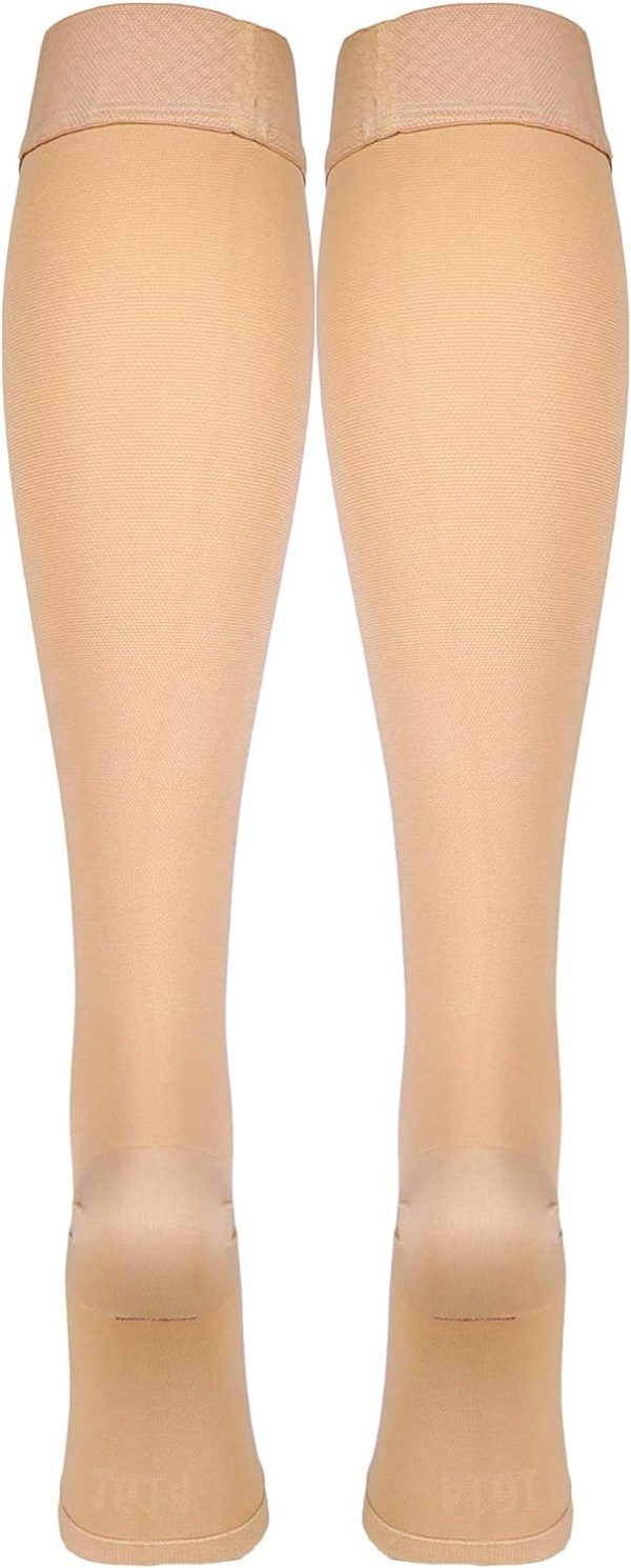 Truform 20-30 mmHg Compression Stockings for Men and Women, Knee High - Image 4