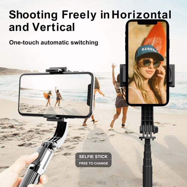 Gimbal Stabilizer for Smartphone, Selfie Stick Phone Gimbal with Wireless - Image 3