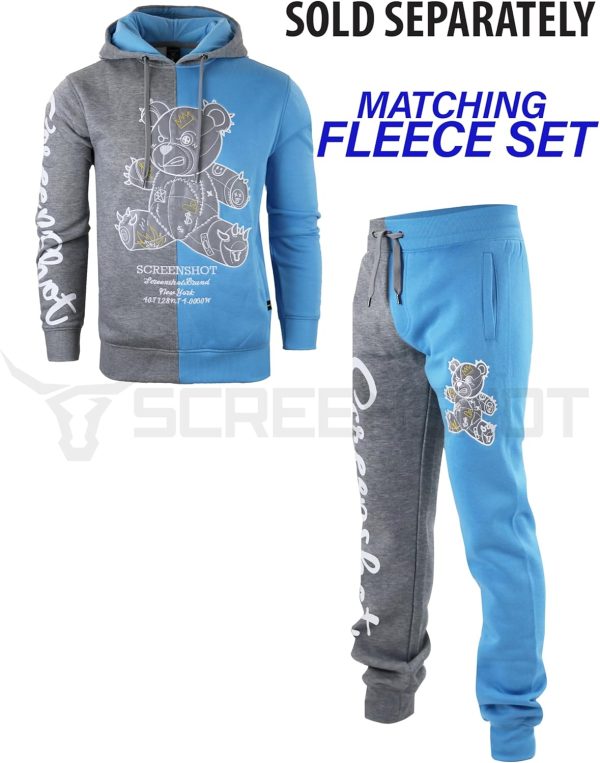 SCREENSHOT Mens Hip Hop Premium Classic Fit Urban Fleece Pants - Street - Image 5