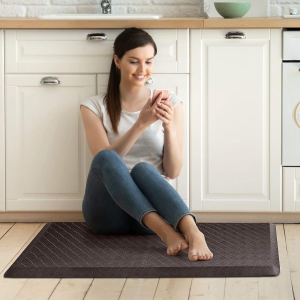 HappyTrends Kitchen Floor Mat - 4/5 Inch Thick Anti-Fatigue Kitchen - Image 5