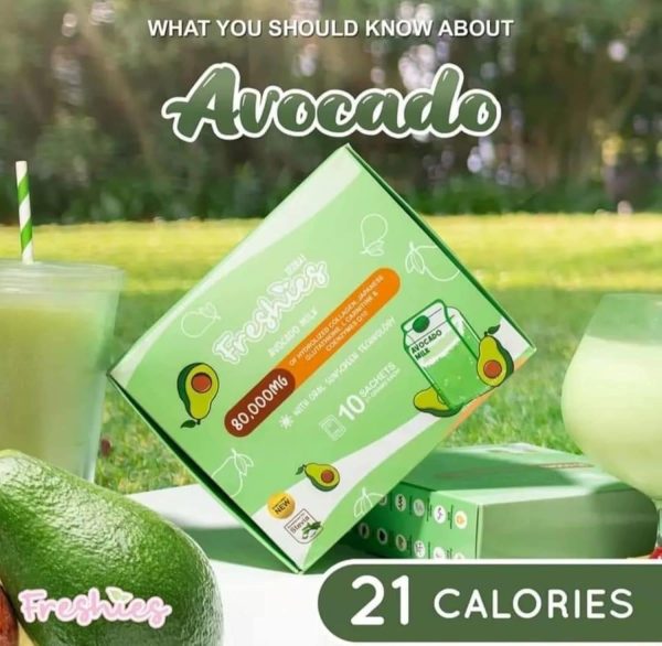 Freshies Avocado Milk 80,000mg Hydrolyzed Collagen 10 Sachets - Image 2