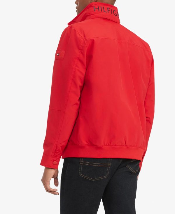 Tommy Hilfiger Men's Lightweight Waterproof Regatta Bomber Jacket - Image 2