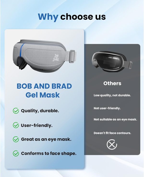 BOB AND BRAD Eye Massager with Heat and Cooling, EyeOasis 2 Eye Massager - Image 8