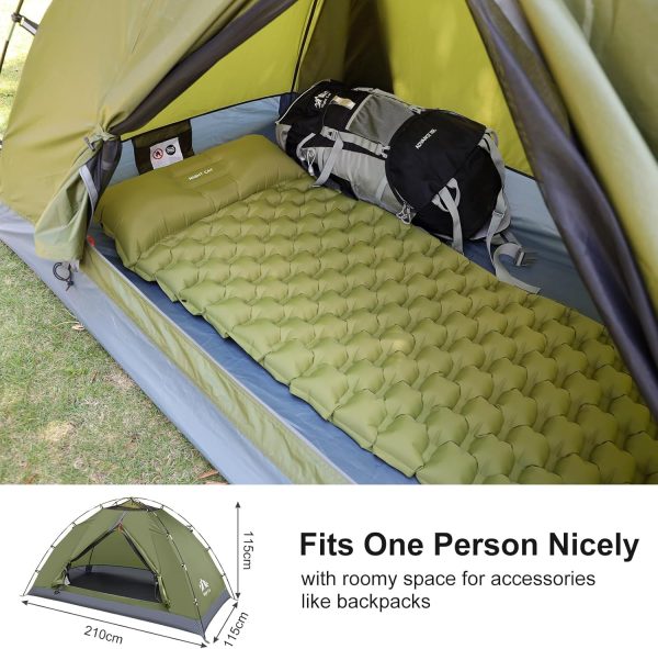 Night Cat Upgraded Backpacking Tents 1 2 Persons Easy Clip Setup Camping - Image 3
