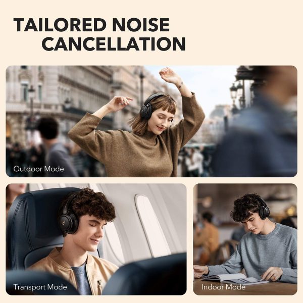 soundcore Life Q30 by Anker, Hybrid Active Noise Cancelling Headphones with - Image 6