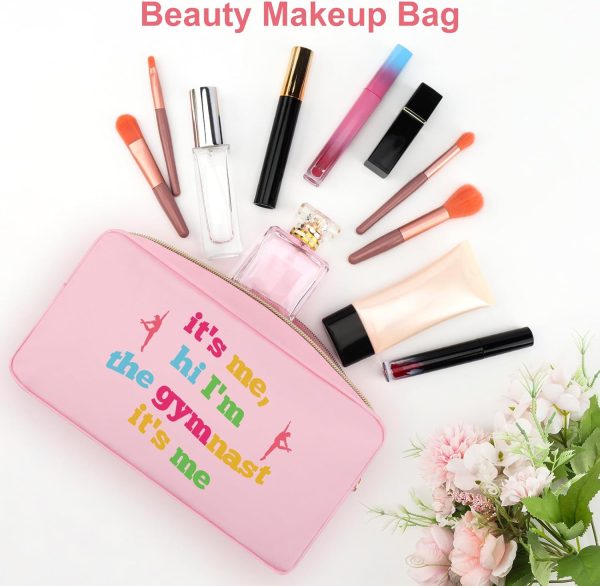 Heigebi Gymnast Makeup Bag Gymnastics Team Gift Gymnast Graduation Birthday - Image 4