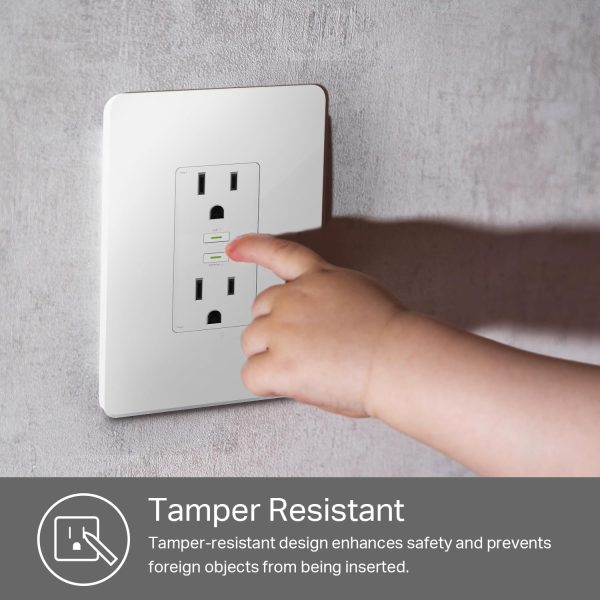 Kasa Smart Plug KP200, In-Wall Smart Home Wi-Fi Outlet Works with Alexa, - Image 7