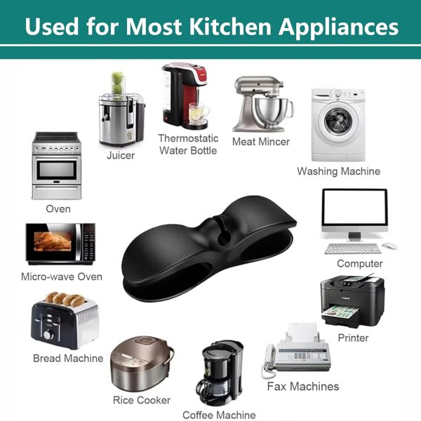 6 pcs Cord Organizer for Kitchen Appliances,Appliance Cord Wrappers,Cord - Image 4